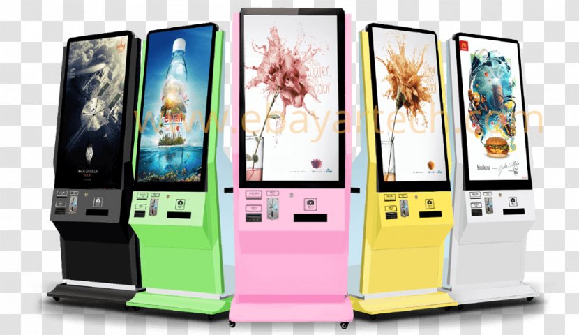 Vending Machines Display Device Hashtag Kiosk - Service - Wechat Printer Transparent PNG
