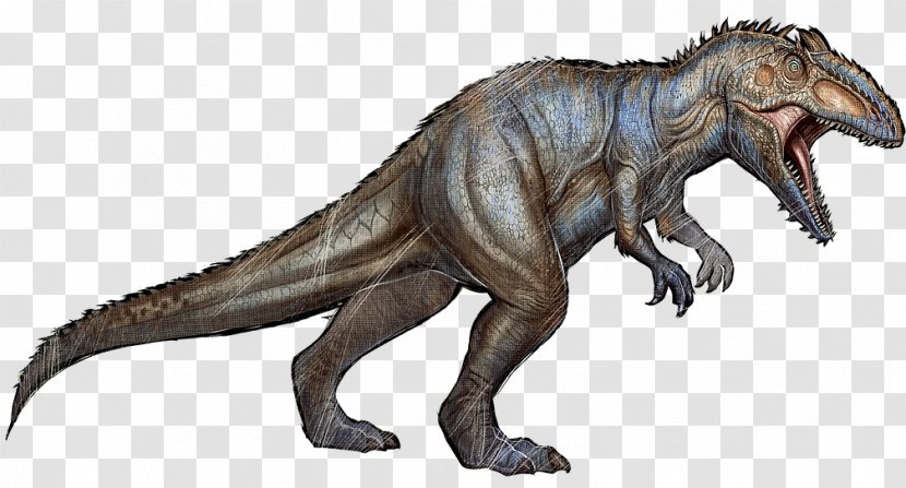 Giganotosaurus ARK: Survival Evolved Spinosaurus Tyrannosaurus Allosaurus - Ark - Dinosaur Transparent PNG