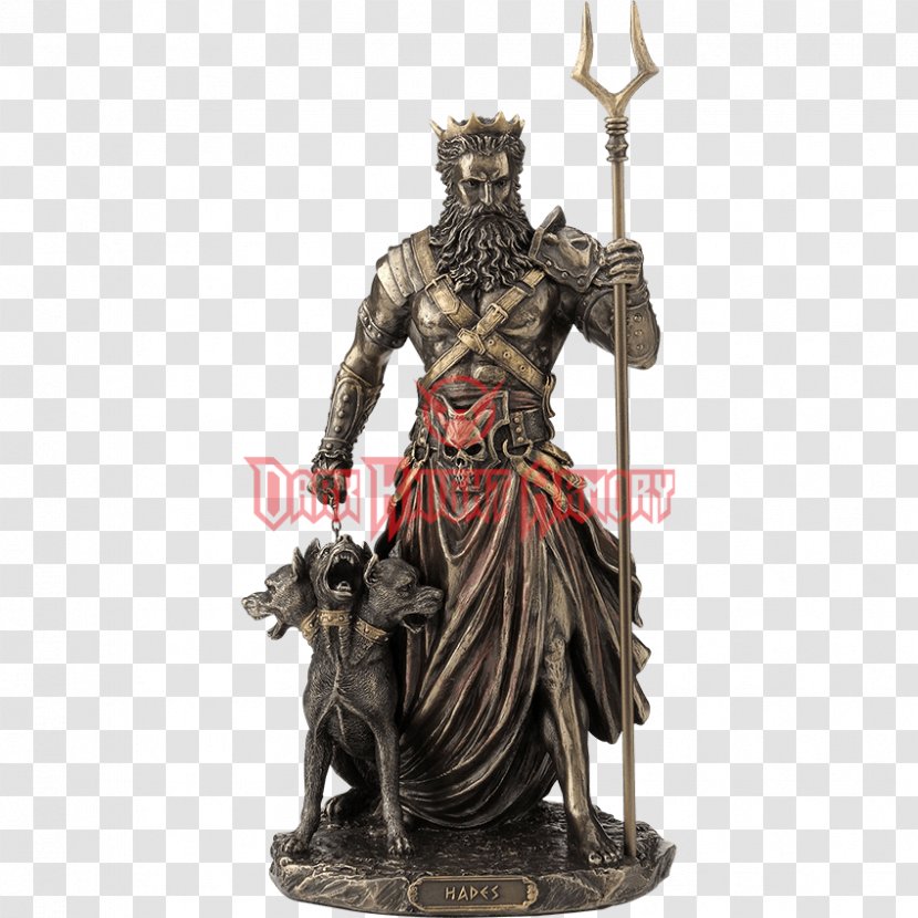 Hades Statuary Greek Underworld Pluto Statue - God Transparent PNG