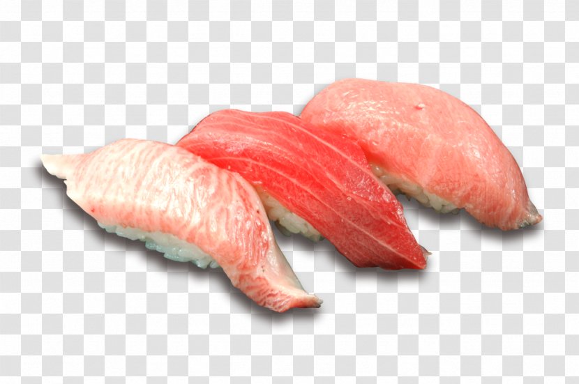 Japanese Cuisine Fish Slice Salmon - Conveyor Belt Sushi Transparent PNG