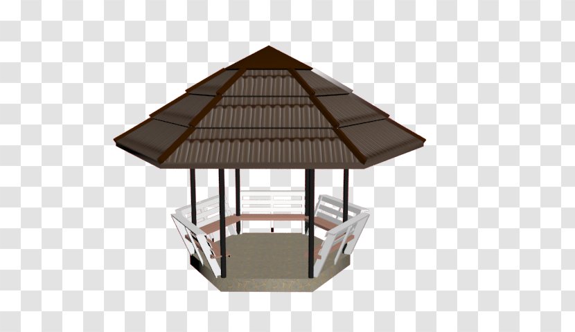SketchUp Coffee Pavilion Room Shed - Hexagon - 3dsmax Icon Transparent PNG