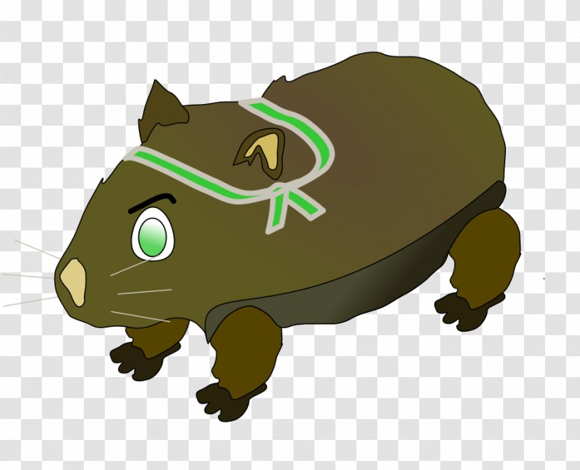 Wombat Cartoon Clip Art Transparent PNG