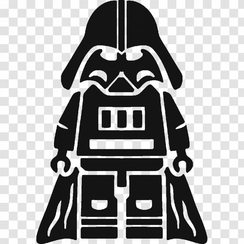 Anakin Skywalker Lego Star Wars Silhouette Boba Fett Drawing Transparent PNG
