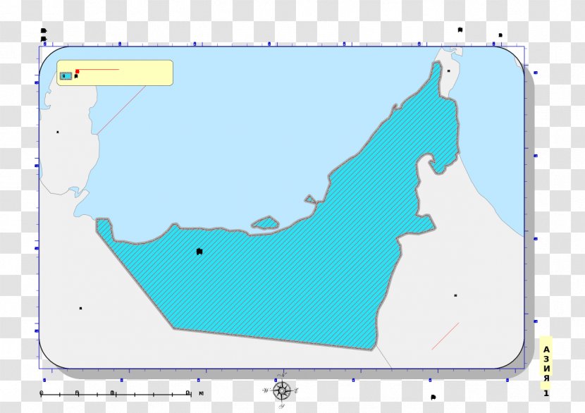 Abu Dhabi Vector Map - Royaltyfree - Uae Transparent PNG