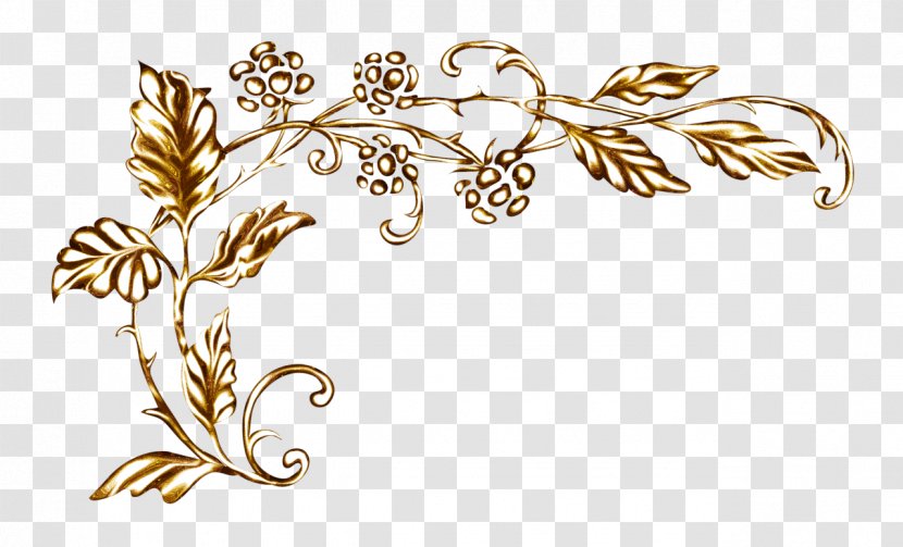 Ornament Mosaic Illuminated Manuscript - Invertebrate - Gold Corner Transparent PNG
