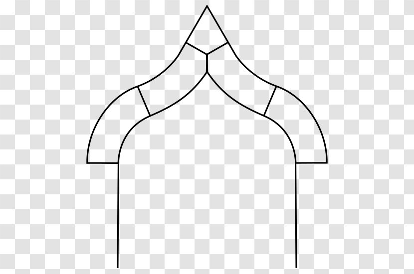 Gothic Architecture Ogee Shape Catenary - ISLAMIC PATTERN Transparent PNG