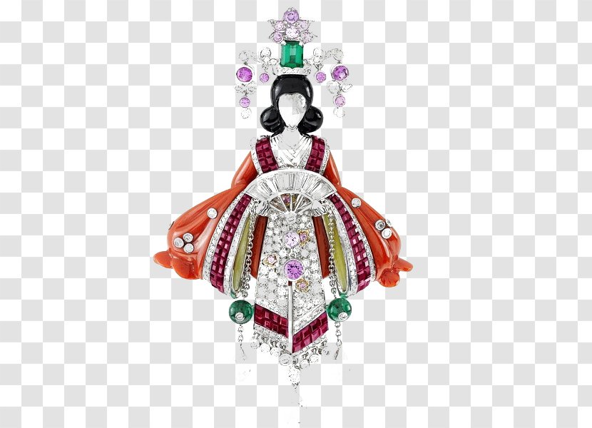 Biennale Des Antiquaires Earring Van Cleef & Arpels Jewellery Gemstone - Fashion Accessory - Kimono Princess Transparent PNG
