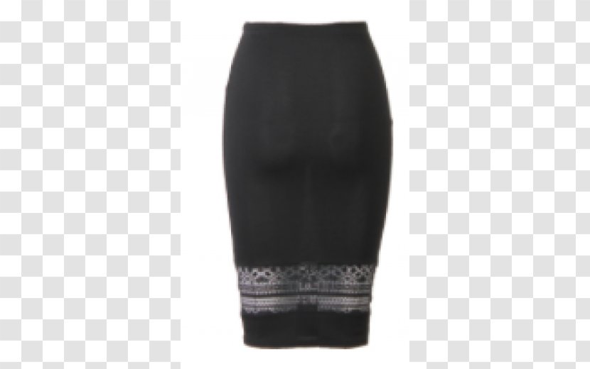 Skirt Waist - Lace Black Transparent PNG