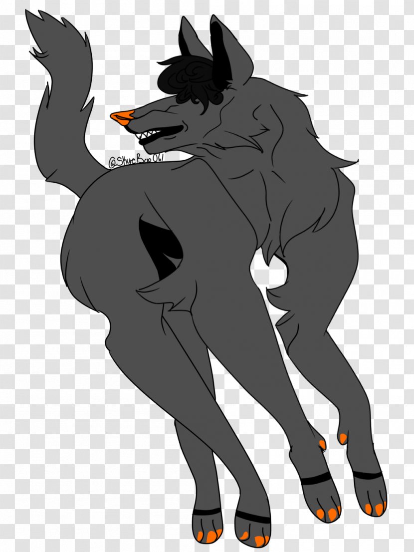 Canidae Werewolf Cat Horse Dog - Grey Marble Transparent PNG