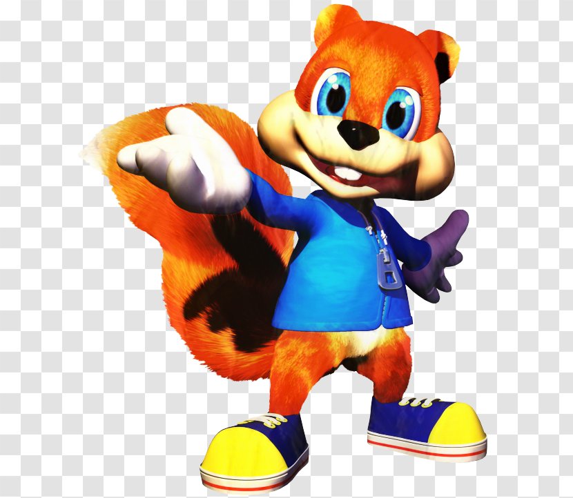 Conker's Bad Fur Day Video Games Nintendo 64 Conker The Squirrel Character Transparent PNG