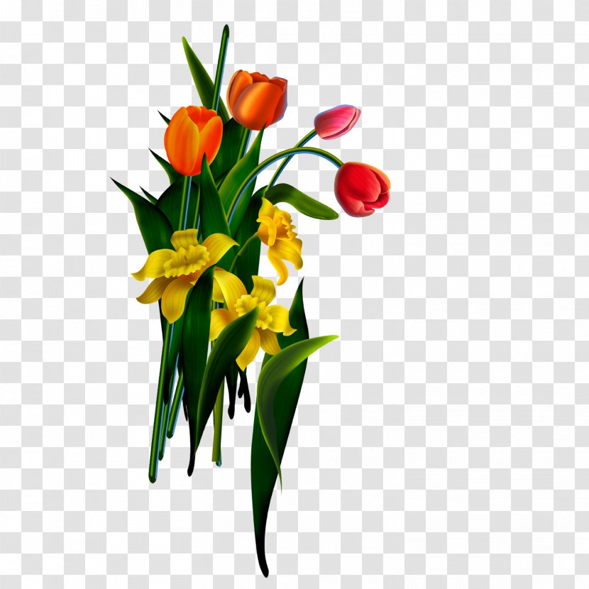 Tulip Flower The Event Of Ghadir Khumm Gift - Flowering Plant - Bouquet Transparent PNG