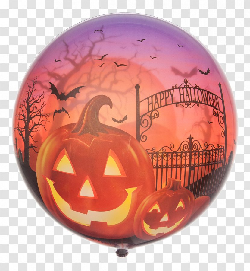 Jack-o'-lantern Halloween Toy Balloon Party - Mail - Happy Transparent PNG
