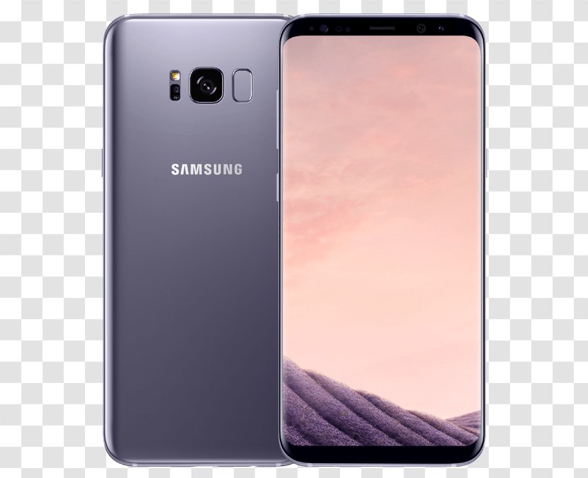 Samsung Galaxy Note 8 S8 Super AMOLED Display Device - Electronic Transparent PNG
