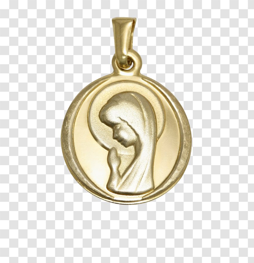 Locket Medal Bronze 01504 Silver - Brass Transparent PNG