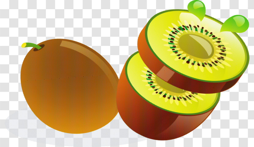 Kiwifruit Fruit Yellow Plant Food Transparent PNG
