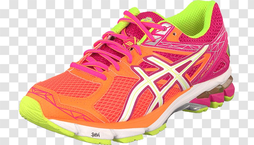 ASICS Shoe Sneakers Adidas Nike - Running - Pink Orange Transparent PNG