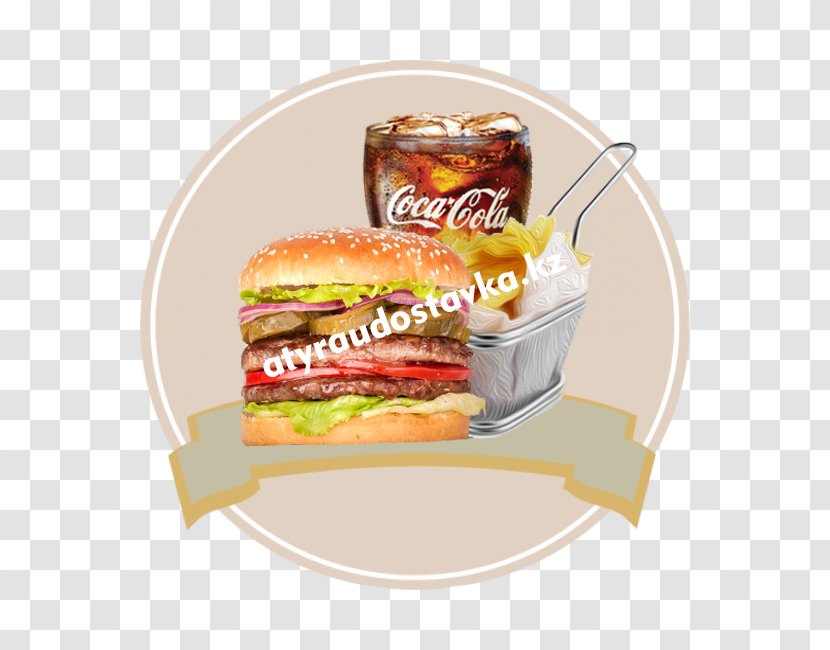 Breakfast Sandwich Cheeseburger Whopper Junk Food - Burguer Combo Transparent PNG