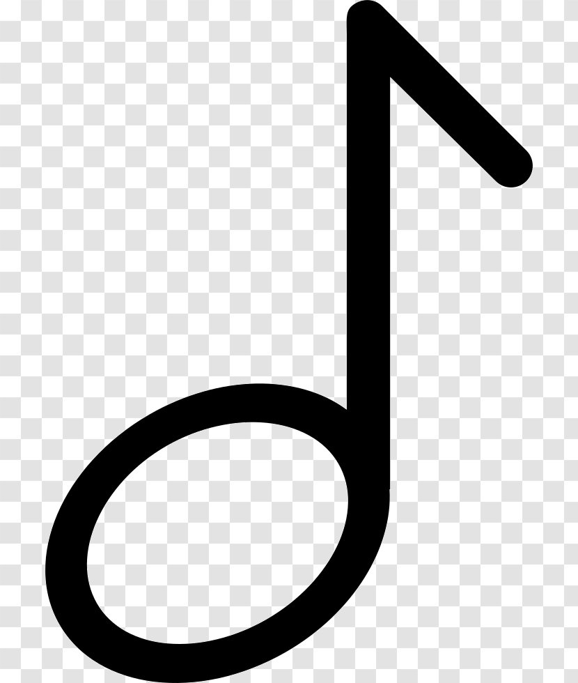 Symbol Musical Note Logo Sound - Silhouette Transparent PNG