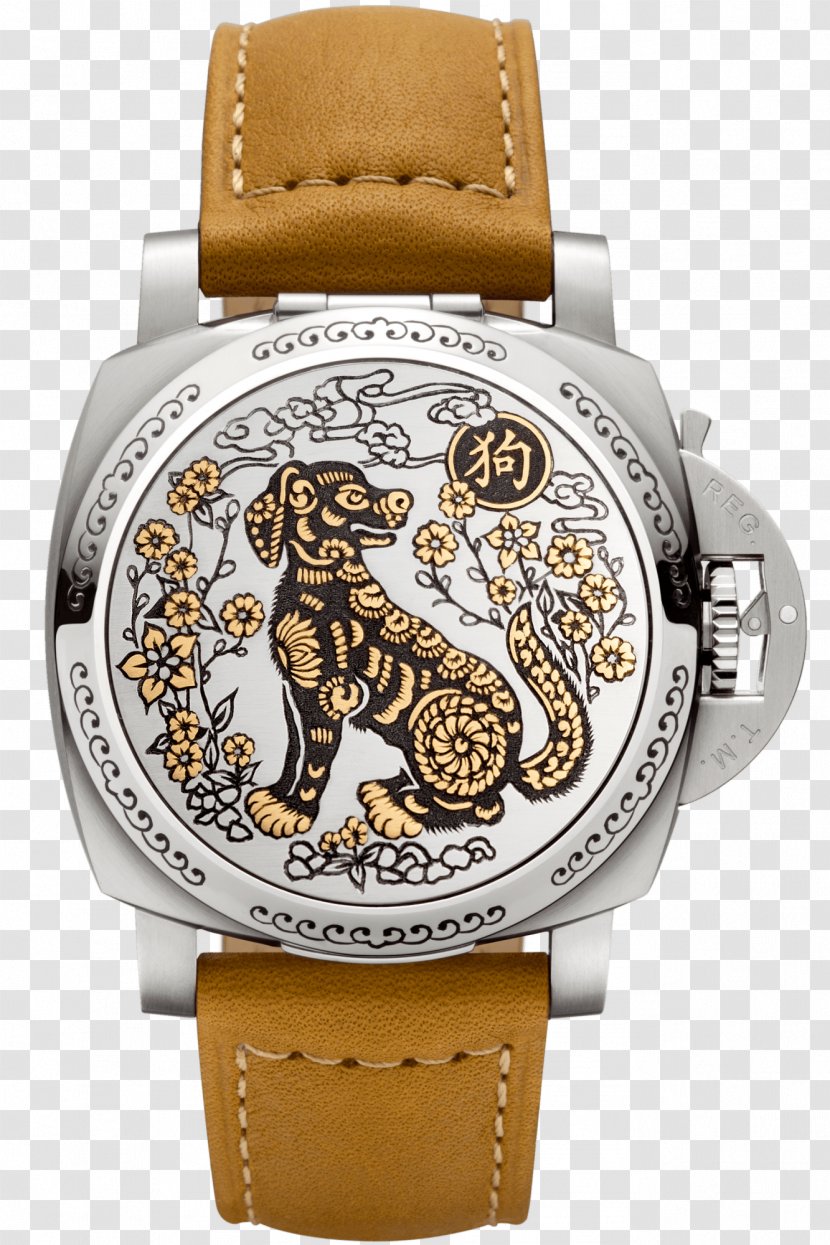 Dog Panerai Watchmaker Chinese New Year - Radiomir - Fig Rooster Festival Transparent PNG