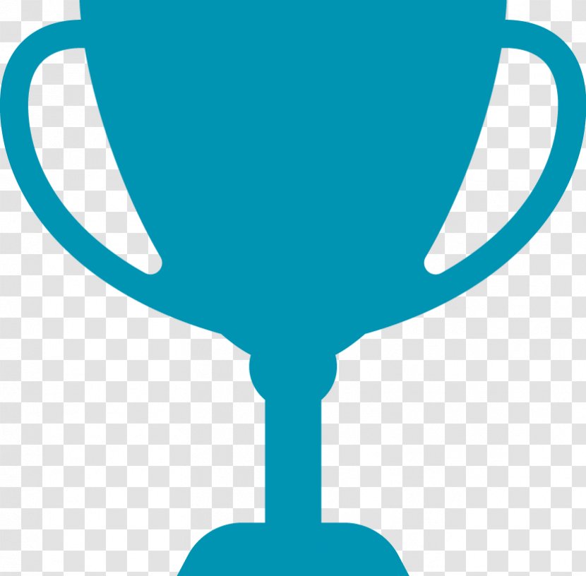 Award Trophy Clip Art - Silhouette Transparent PNG