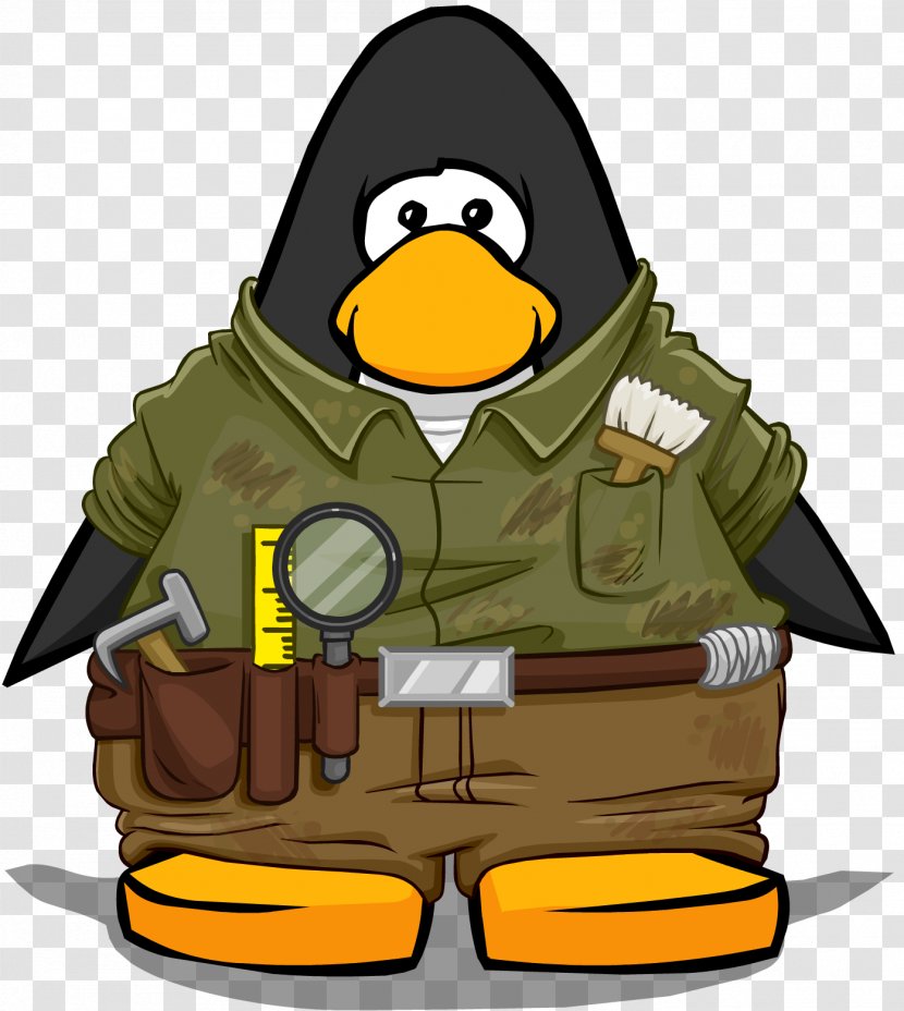 Club Penguin Archaeology Wiki - Blog - Archaeologist Transparent PNG