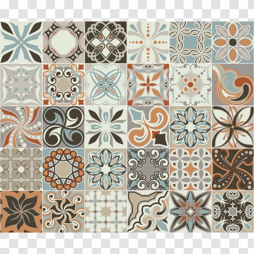 Carrelage Cement Tile Sticker - Azulejo - Bali Transparent PNG