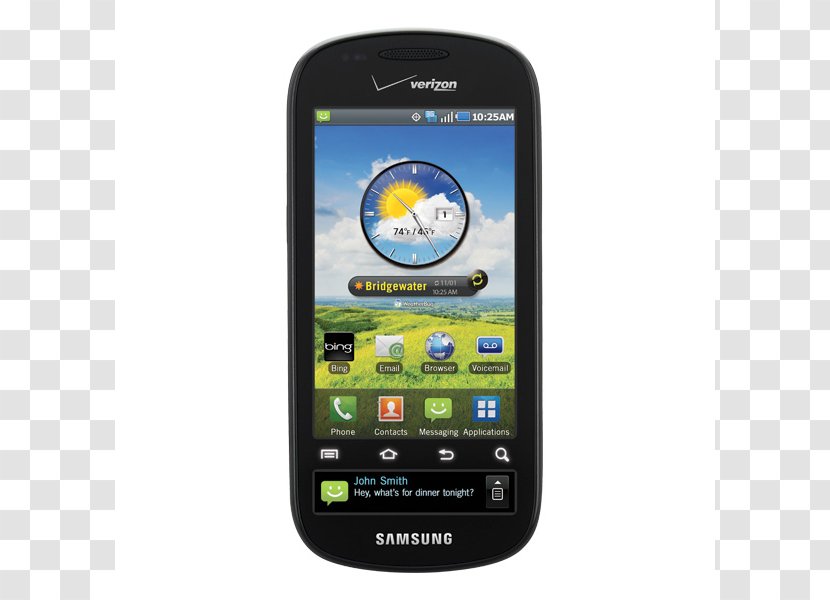 Samsung Continuum I400 SCH-U740 Android - Mobile Device Transparent PNG