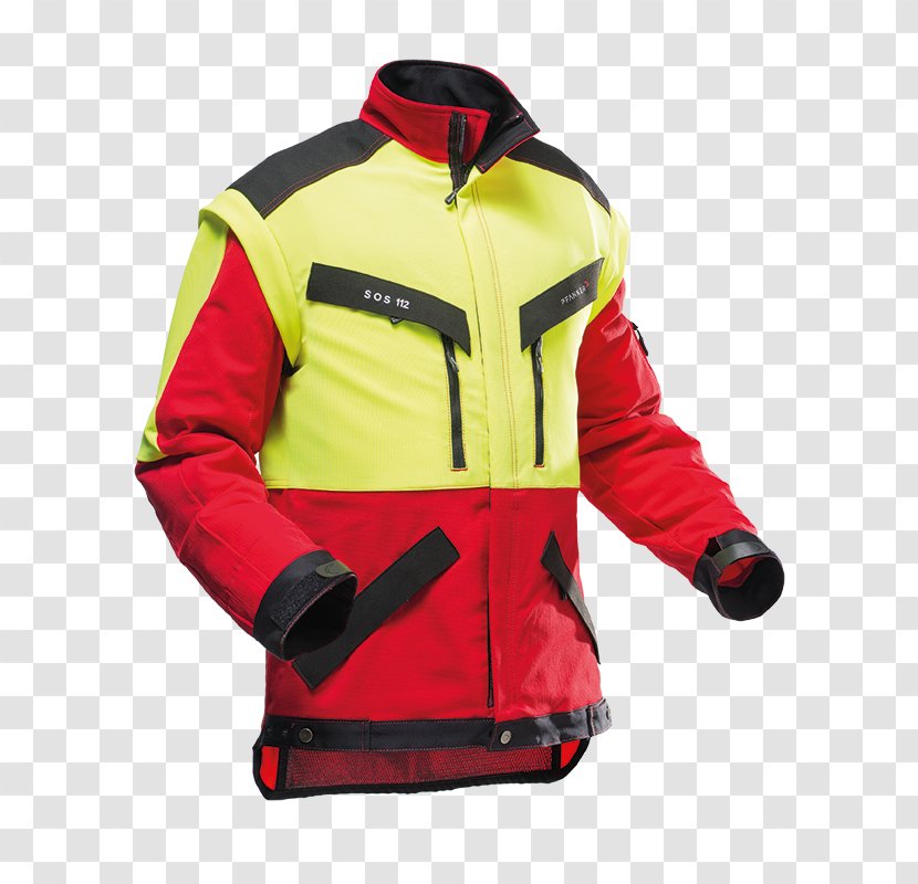 Pfanner Schutzbekleidung Jacket Cordura Kettingzaagbroek - Hood - Clothing Transparent PNG