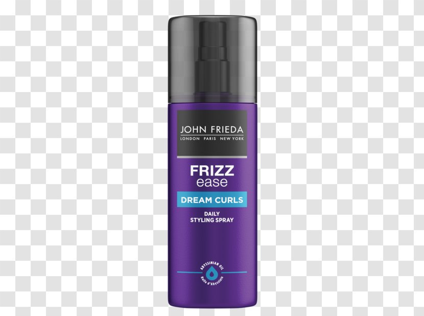 John Frieda Frizz Ease Dream Curls Curl Perfecting Spray Frizz-Ease Extra Strength Six Effects + Serum Hair Cosmetics - Beauty Transparent PNG