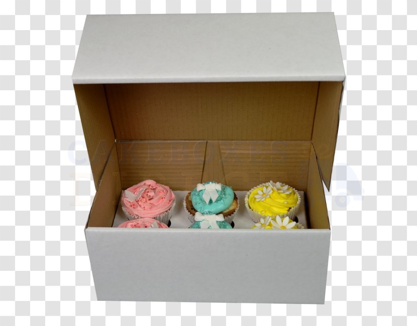 Cupcake Window Box Carton Transparent PNG