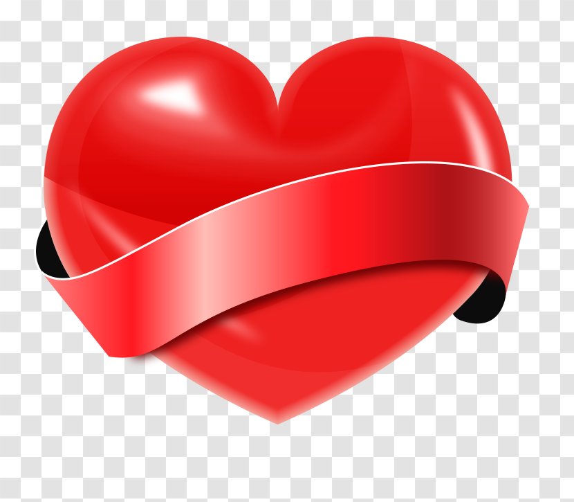 Heart Red - Shape Transparent PNG