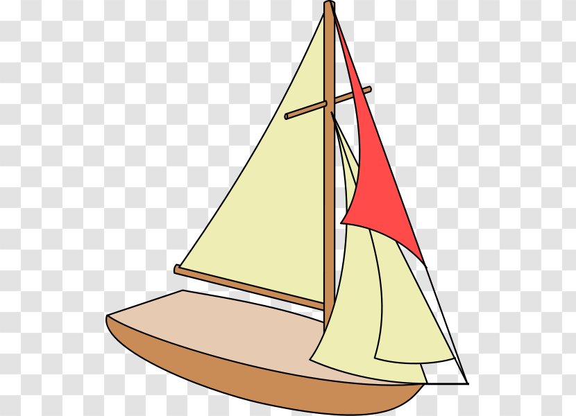 Sailing Jib Clinfoc Staysail - Cone - Sail Transparent PNG