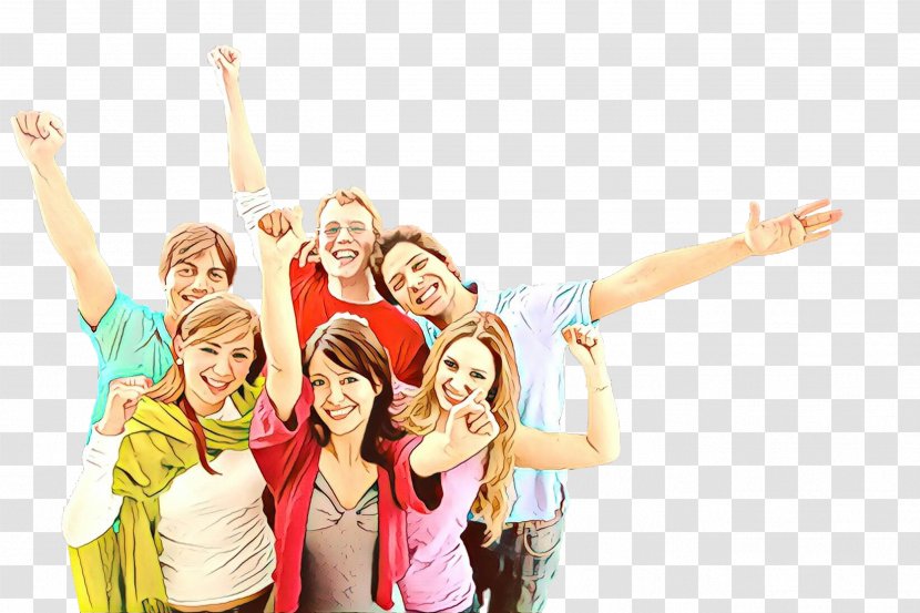 Group Of People Background - Facial Expression - Team Celebrating Transparent PNG