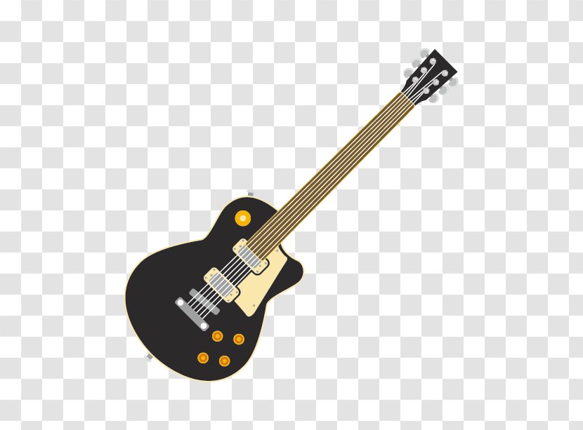 New Jersey Gibson Les Paul Custom Guitar Amplifier Epiphone - Cartoon - Electric Transparent PNG