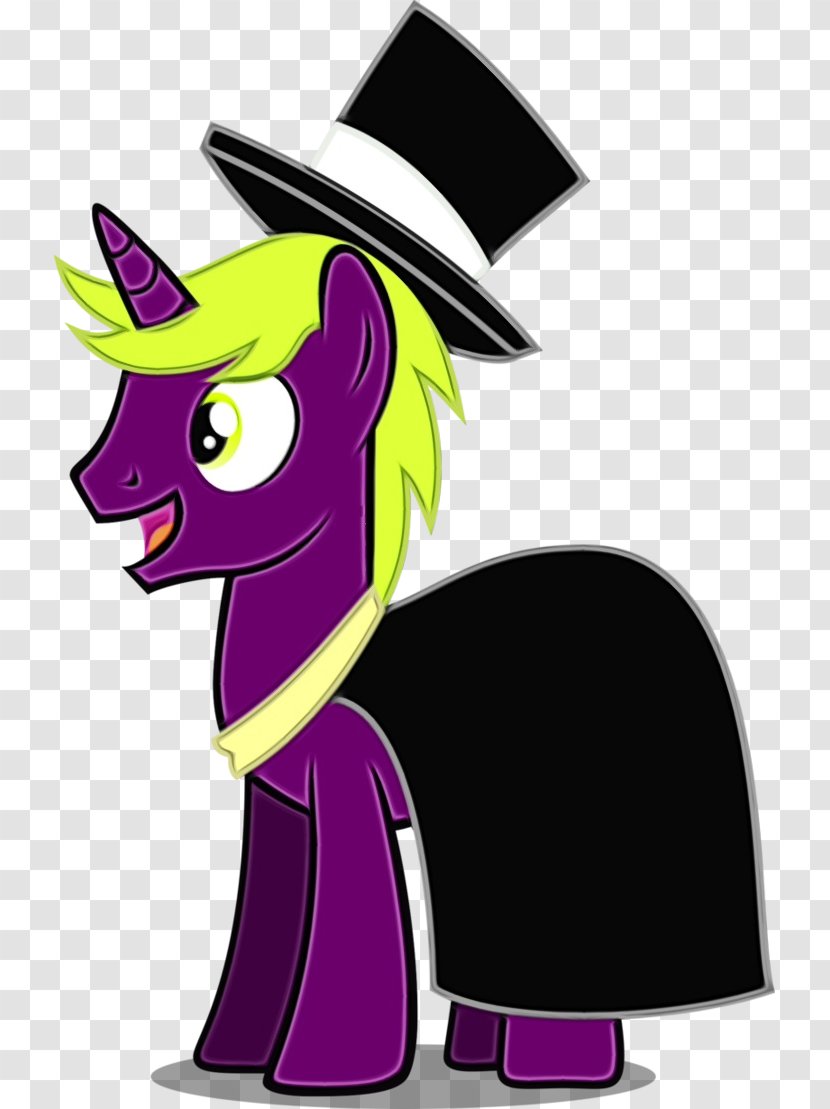 Horse Purple Yonni Meyer - Pony - Witch Hat Style Transparent PNG