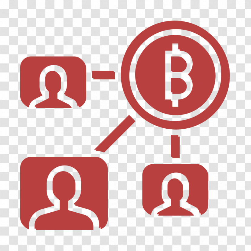 Blockchain Icon Fee Icon Bitcoin Icon Transparent PNG