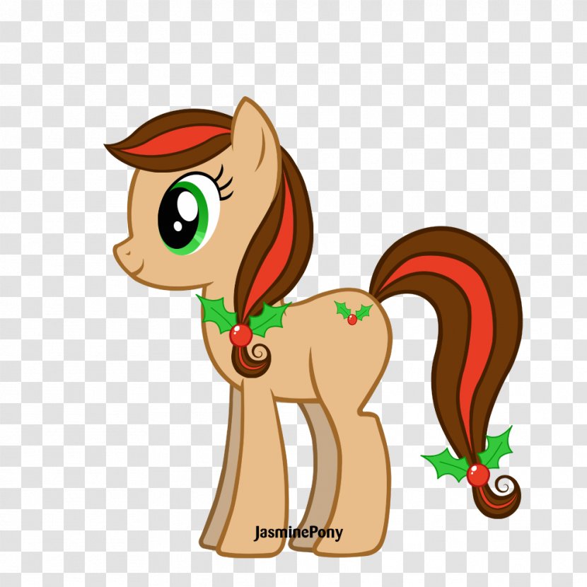 Pony Horse Christmas Derpy Hooves Clip Art - Tail - Cute Transparent PNG