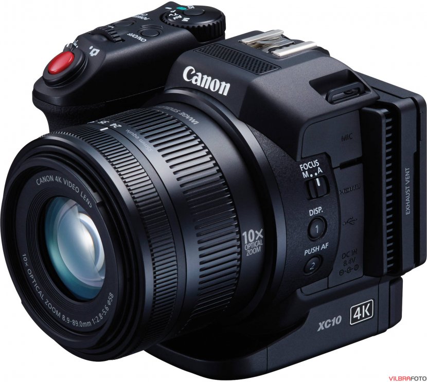 Video Cameras 4K Resolution Professional Camera Canon Transparent PNG