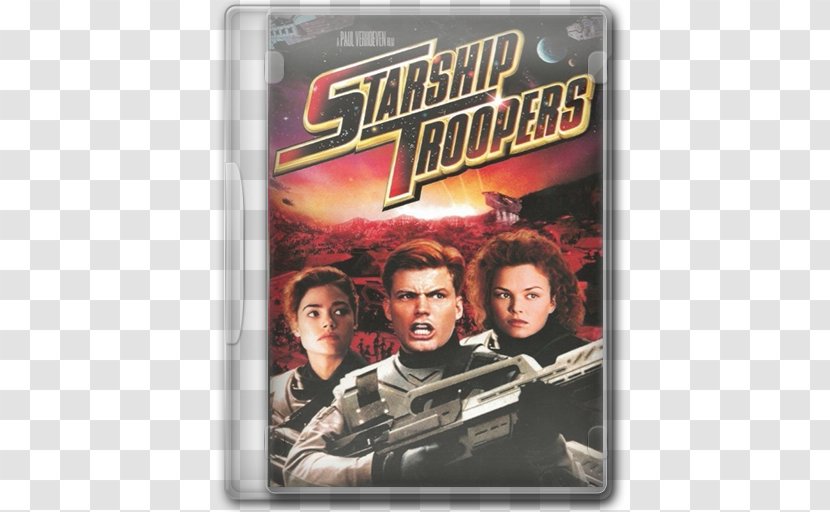 Paul Verhoeven Starship Troopers VHS Film Blu-ray Disc - Dvd Transparent PNG