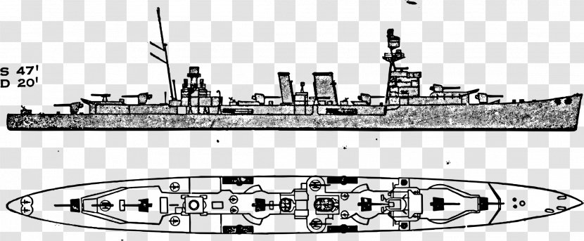 Heavy Cruiser Light Battlecruiser Pre-dreadnought Battleship - Warship - Littorioclass Transparent PNG