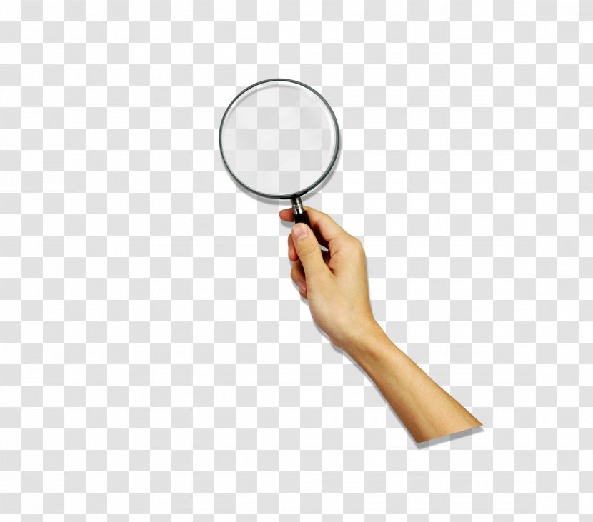 Magnifying Glass Euclidean Vector 3D Computer Graphics - Holding A Transparent PNG