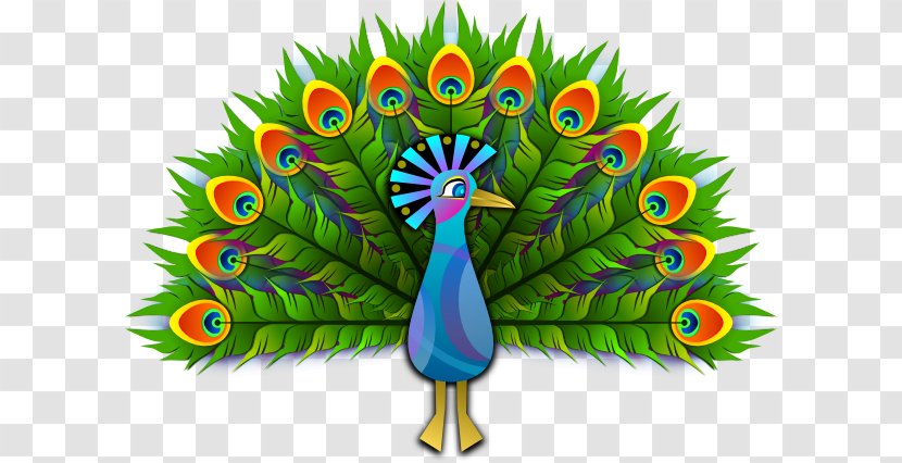 Peafowl Free Content Clip Art - Peacock Dance - Cartoon Transparent PNG