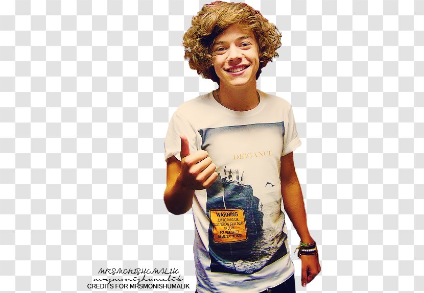 T-shirt Harry Styles Human Behavior Shoulder Hair Coloring - Tshirt Transparent PNG