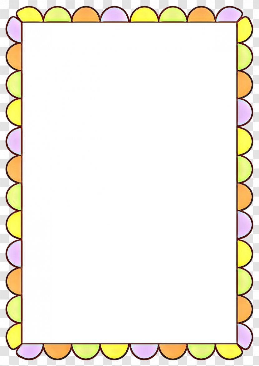 Text Picture Frames Notebook Poster Scrapbooking - Rectangle - Yellow Transparent PNG