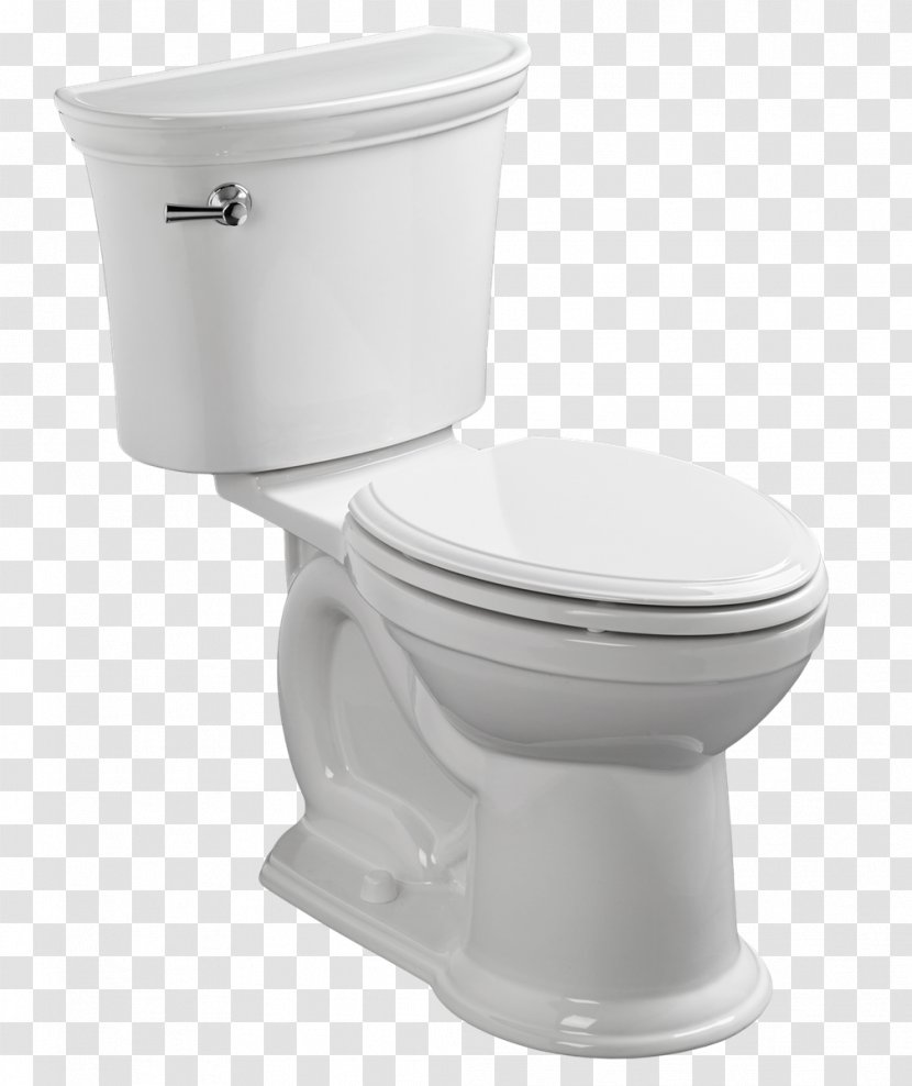 American Standard Brands Dual Flush Toilet Bathroom - Plumbing Fixture Transparent PNG