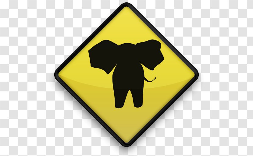 Gnu Bazaar Yellow - Symbol Signage Transparent PNG