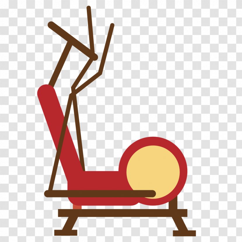 Exercise Equipment Physical Barbell Icon - Bodybuilding - Vector Fitness Chair Transparent PNG