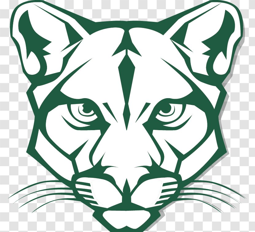 Blackhawk School District Washington State University High Cougar Mascot - Head Cliparts Transparent PNG