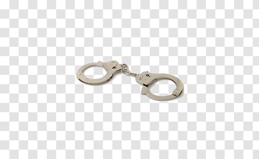 Arrest Handcuffs Police Crime Prison - Attempt - Metal Transparent PNG
