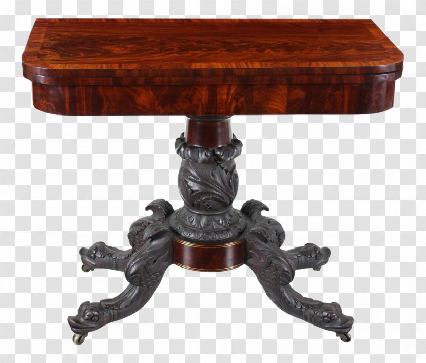 Bedside Tables Antique Furniture - End Table - Mahogany Chair Transparent PNG
